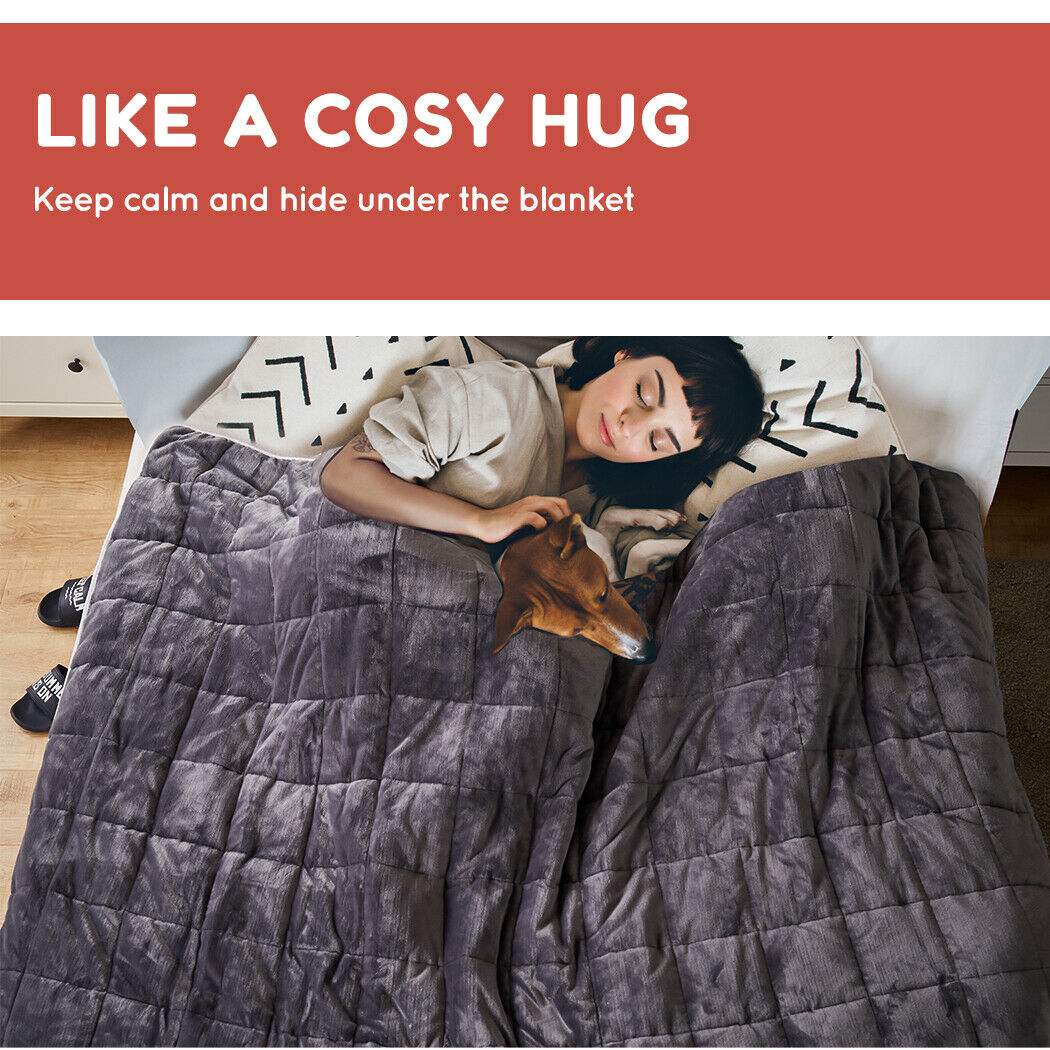 Weighted Blanket 9KG Queen Deep Sleep Relax
