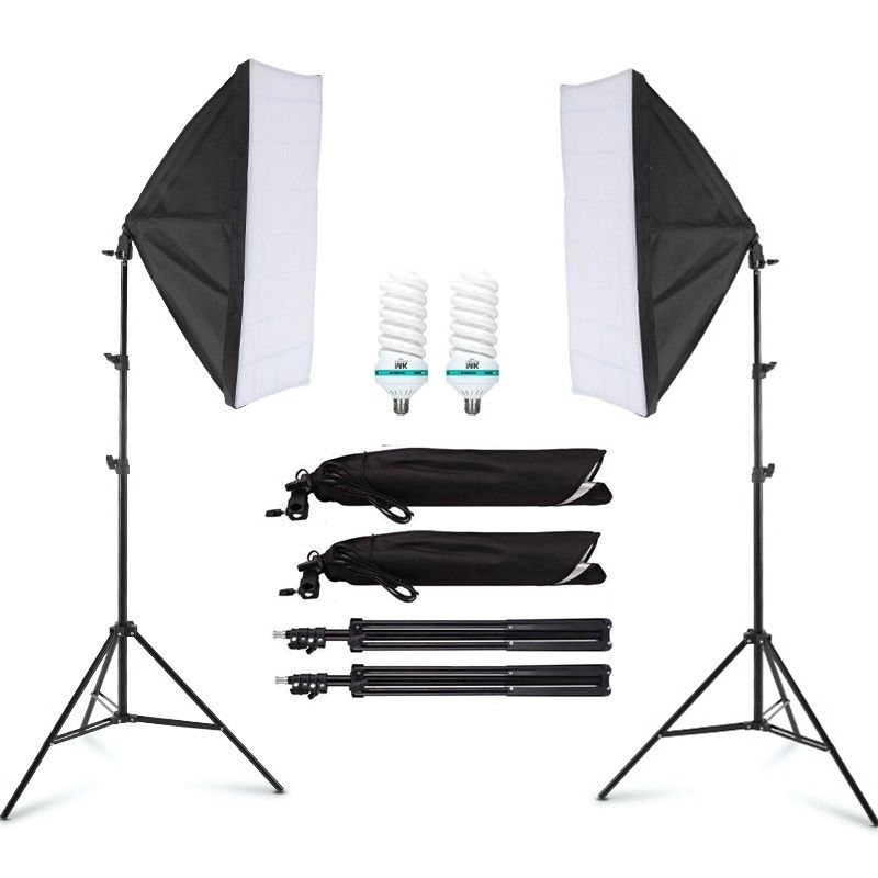 Softbox Lighting Kit Professional Photography Light Studio Kits