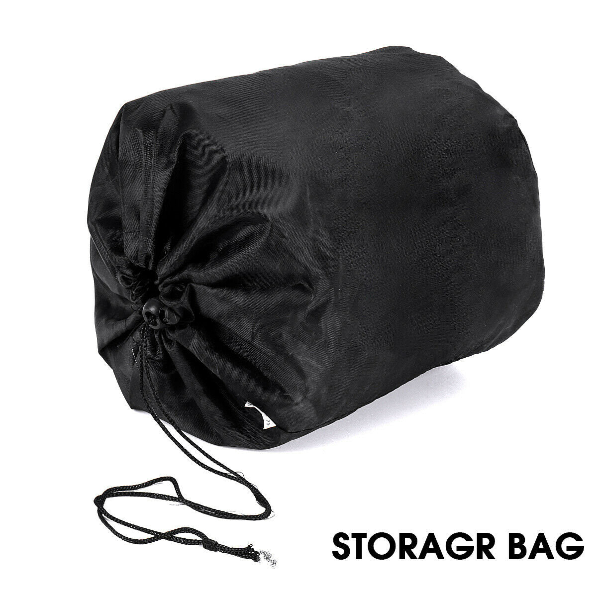 Boat Cover Heavy Duty – 600D Black Trailerable Boat Cover for 20–22ft V-Hull