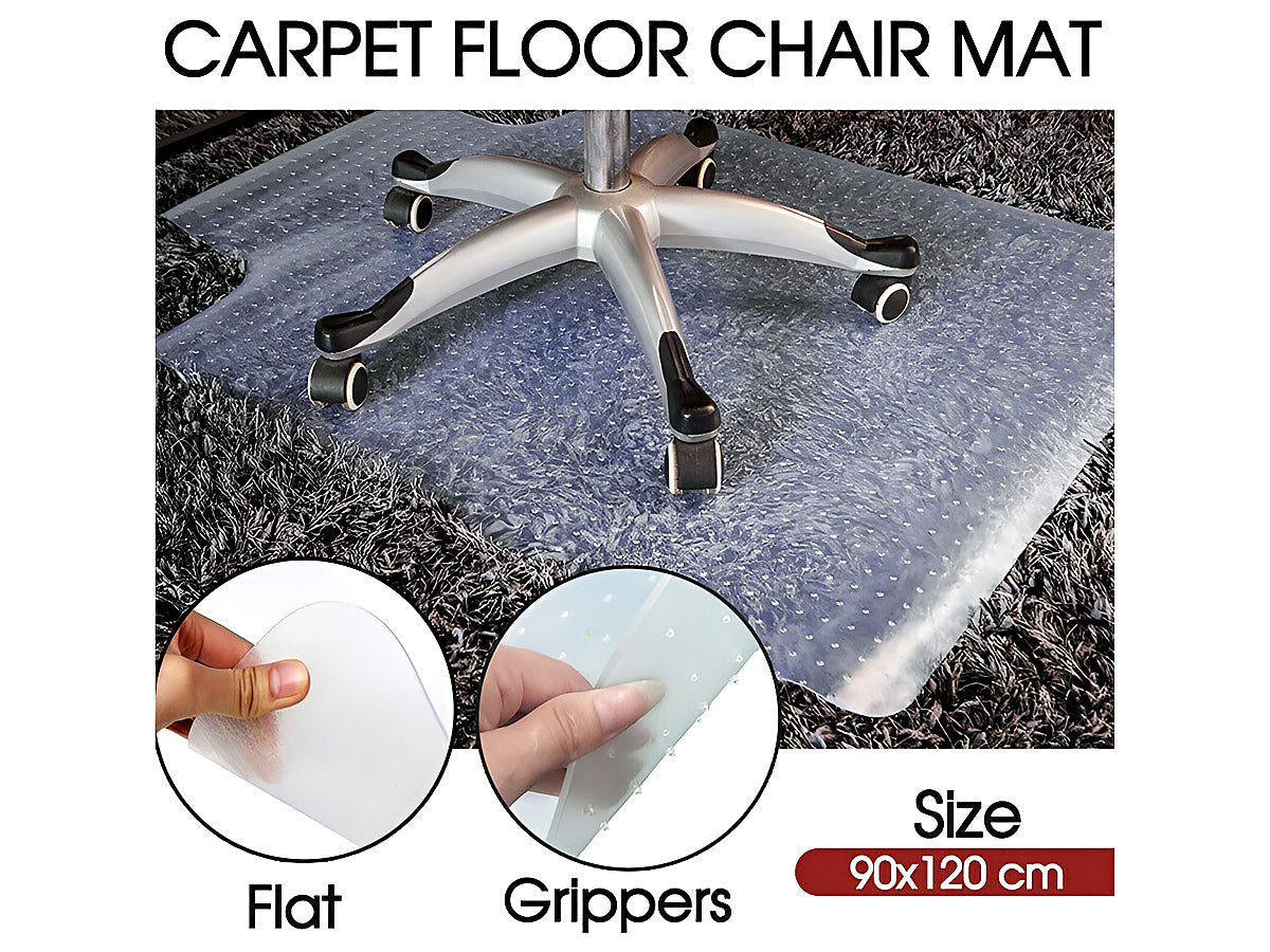 Office Chair Mat for Carpet Anti-Slip Rolling Chair Mat for Hardwood Floor