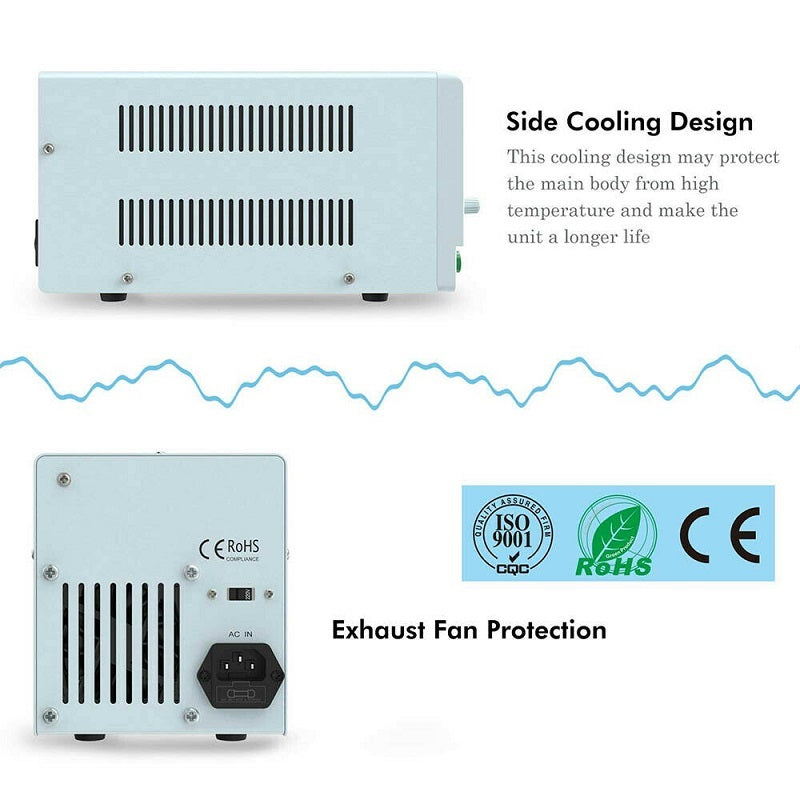 30V 10A DC Power Supply Precision