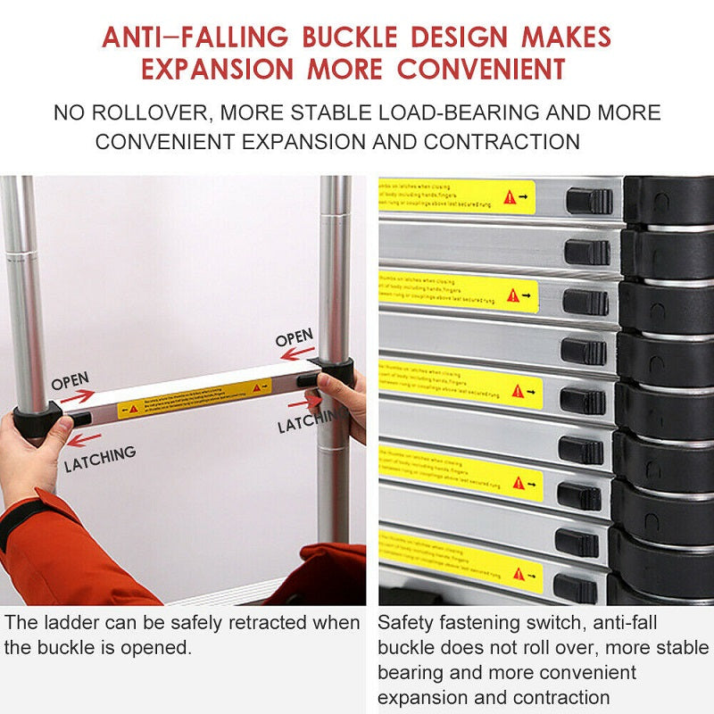 5m Multipurpose Telescopic Foldable Ladder