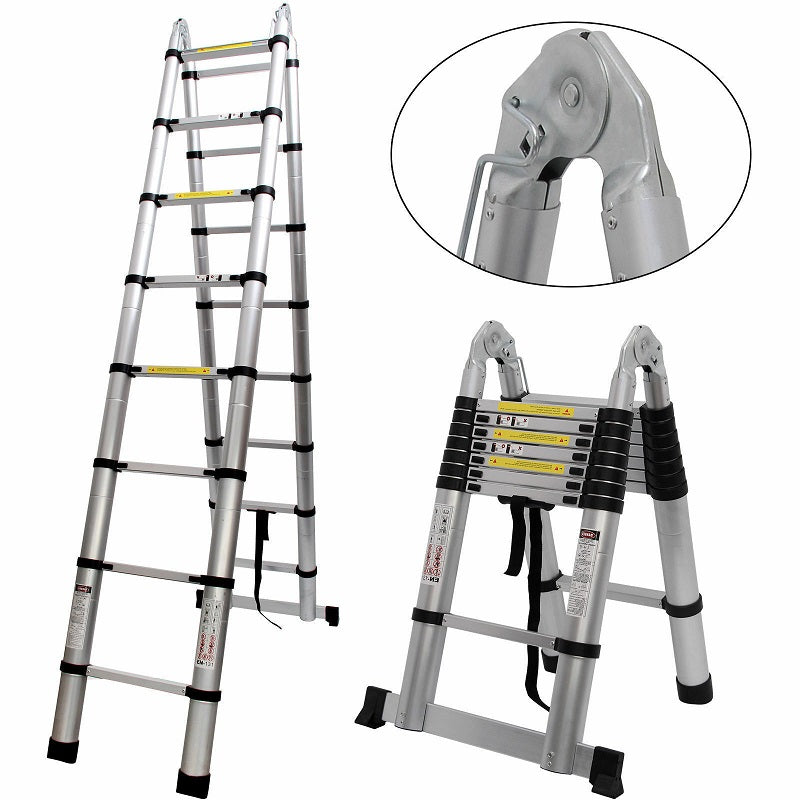 5m Multipurpose Telescopic Foldable Ladder
