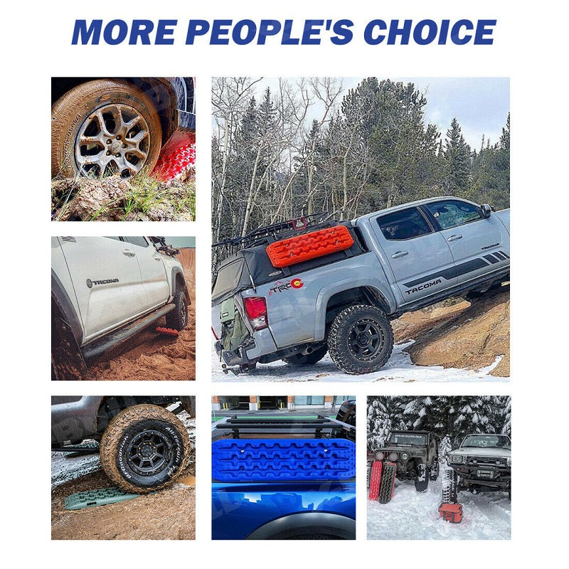 Recovery Tracks X-BULL – 3rd Gen Traction Boards for Sand Mud Snow 4WD Black