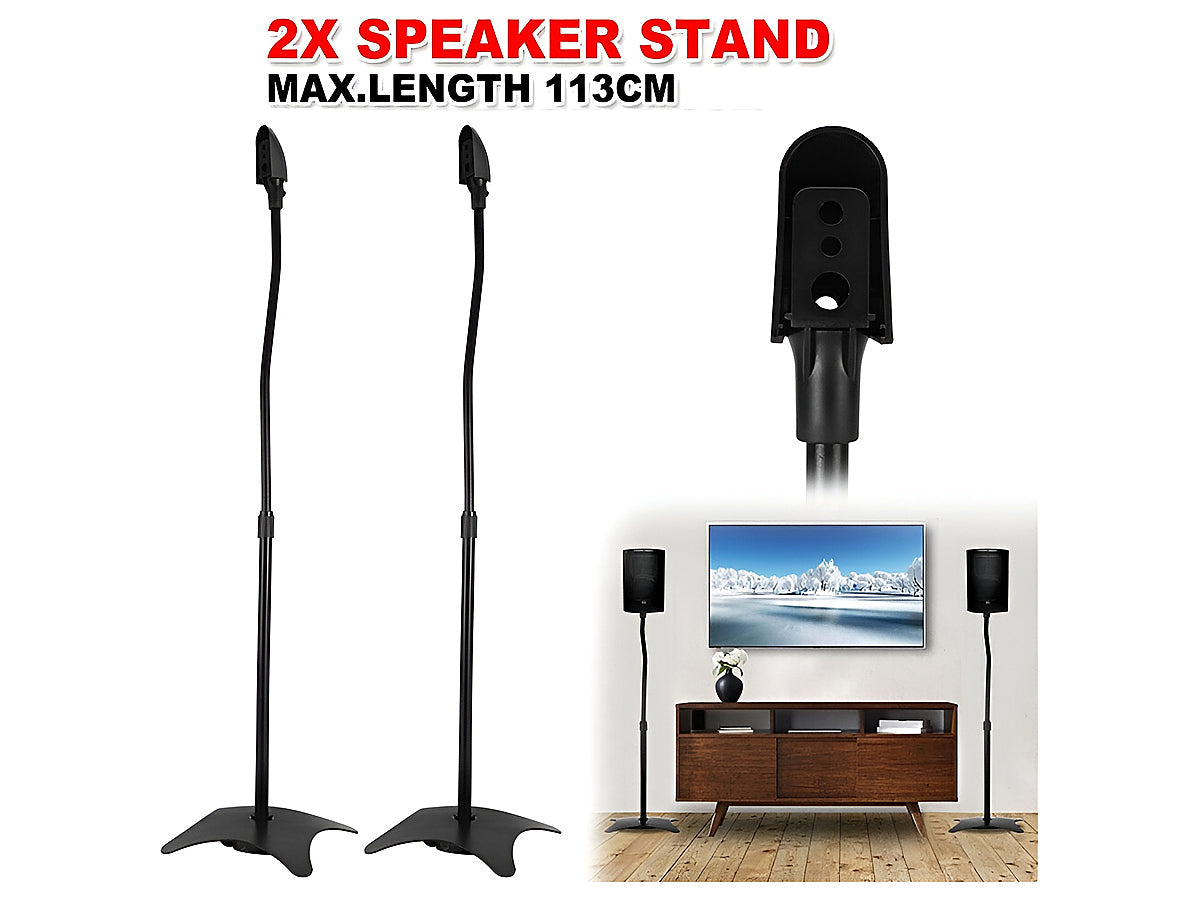 Speaker Stand Set of 2 Floor Stand Mount