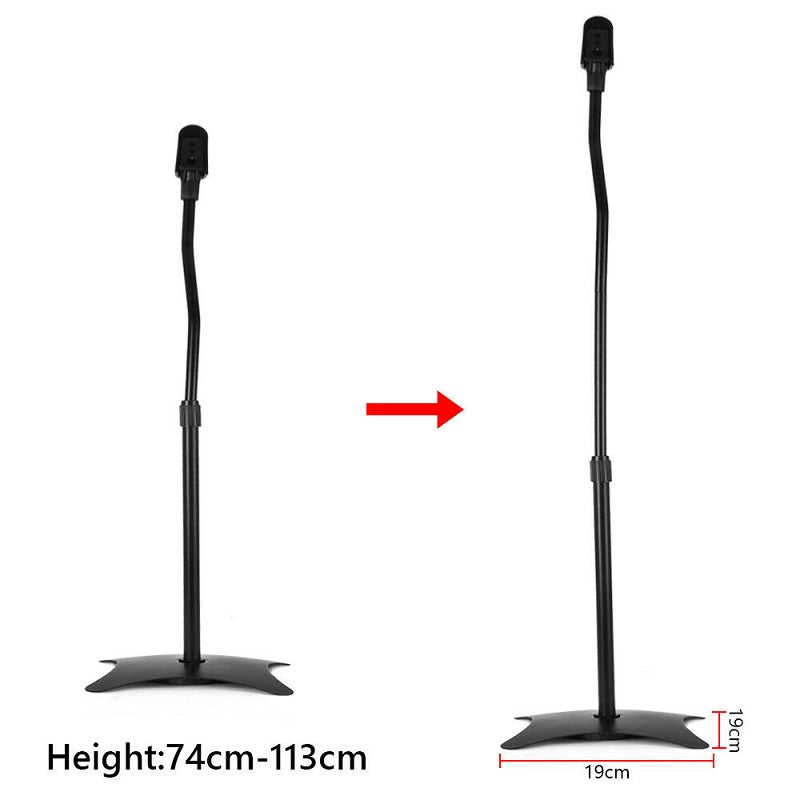Speaker Stand Set of 2 Floor Stand Mount
