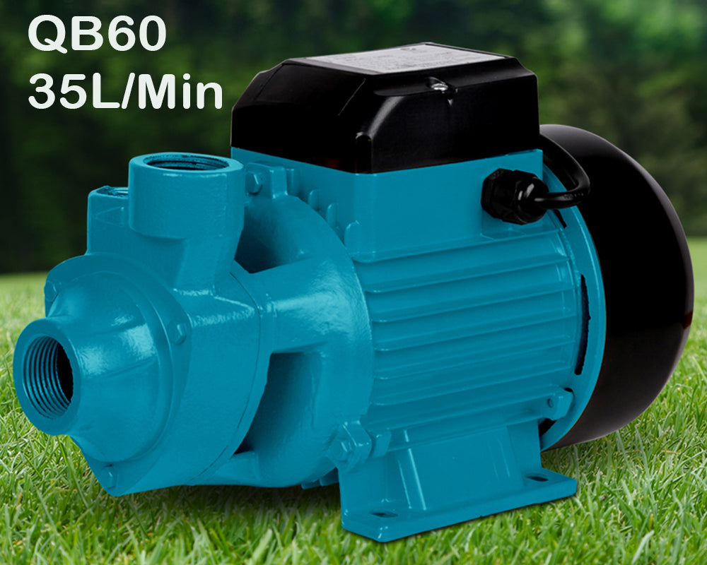 PUMP-QB60 230V Electric Clean Water Pump  35L/Min 1/2/HP