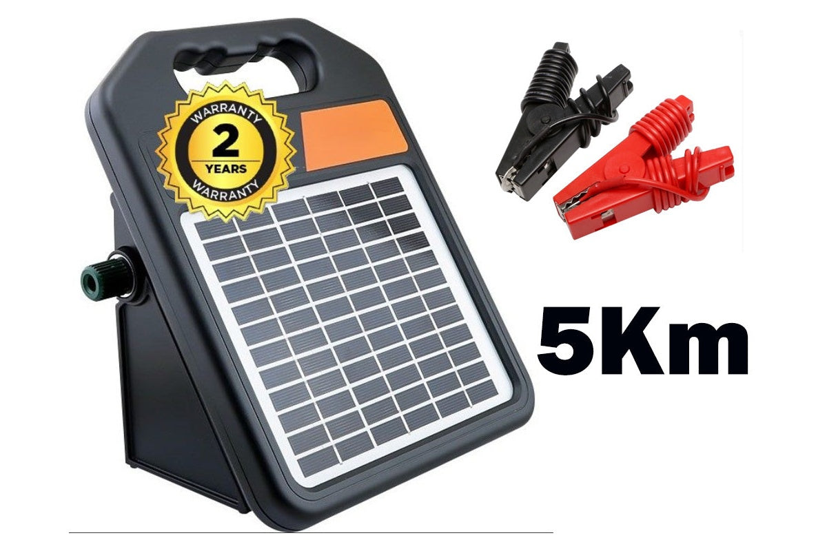 Solar Electric Fence Energiser 5KM