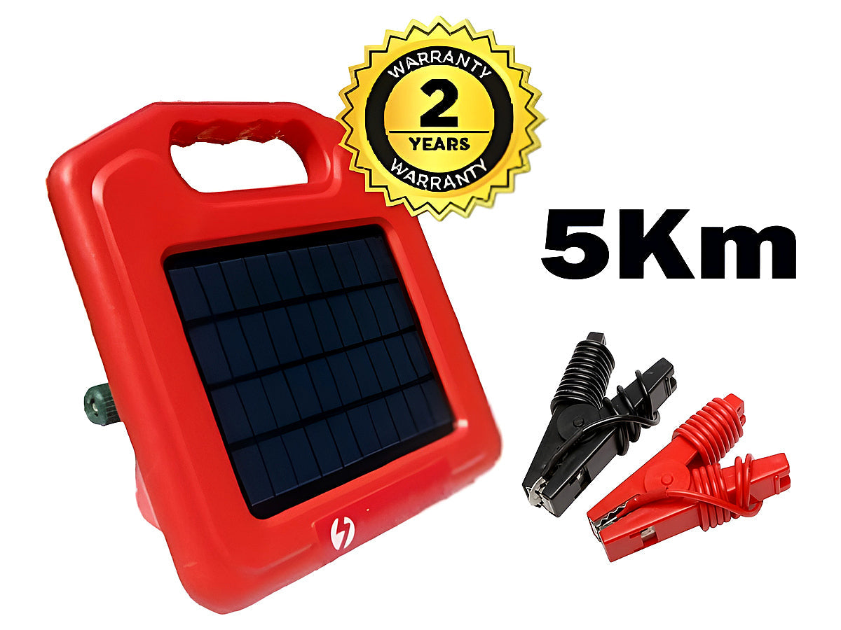 Solar Electric Fence Energiser 5KM