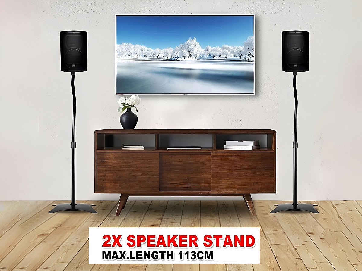 Speaker Stand Set of 2 Floor Stand Mount