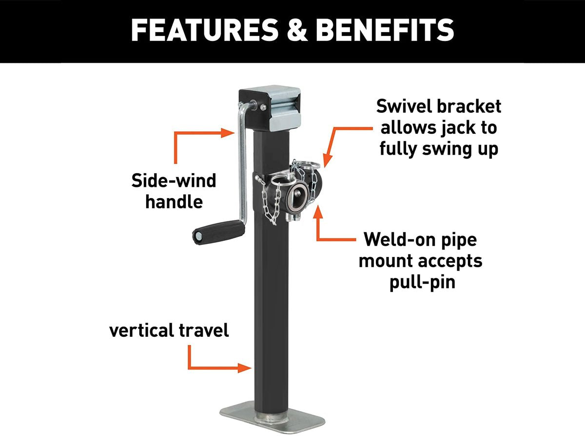 800KG Trailer Jack Heavy Duty