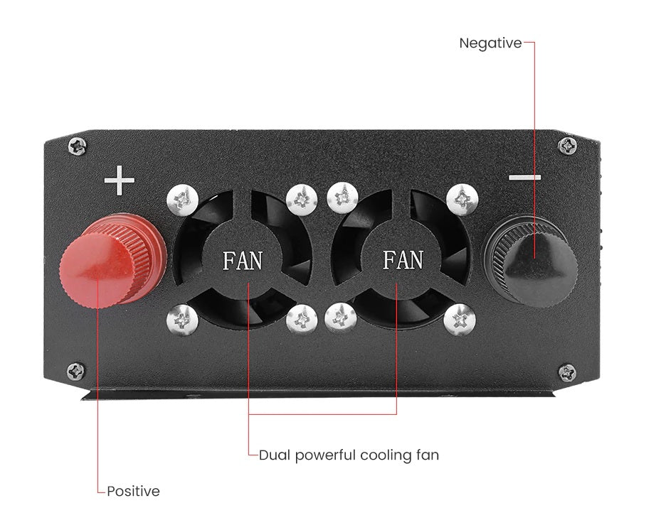 Pure Sine Wave Inverter 3000W 12V
