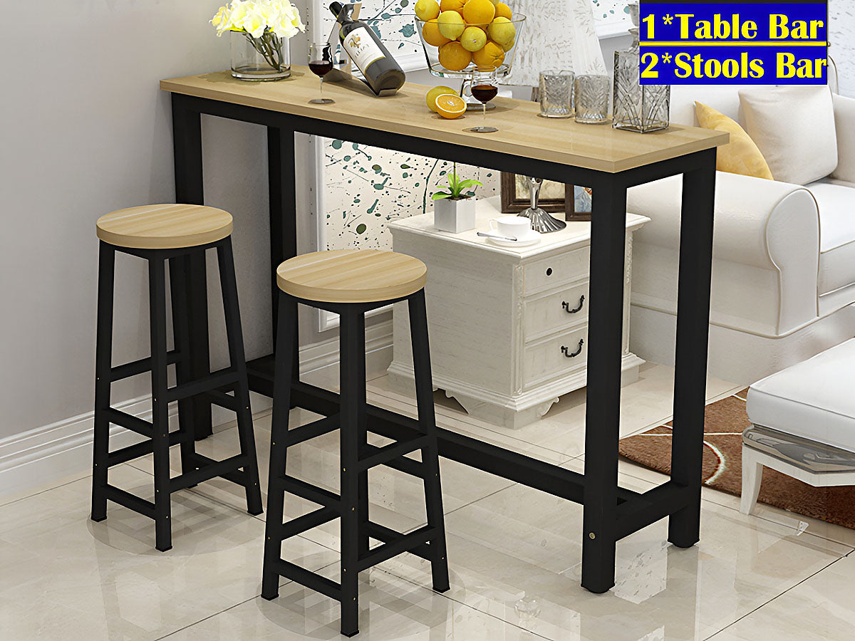 Bar Table Set with Bar Stools