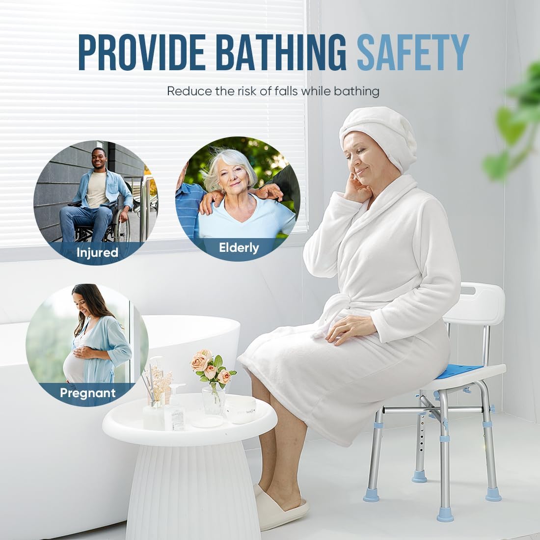Shower Stool Adjustable